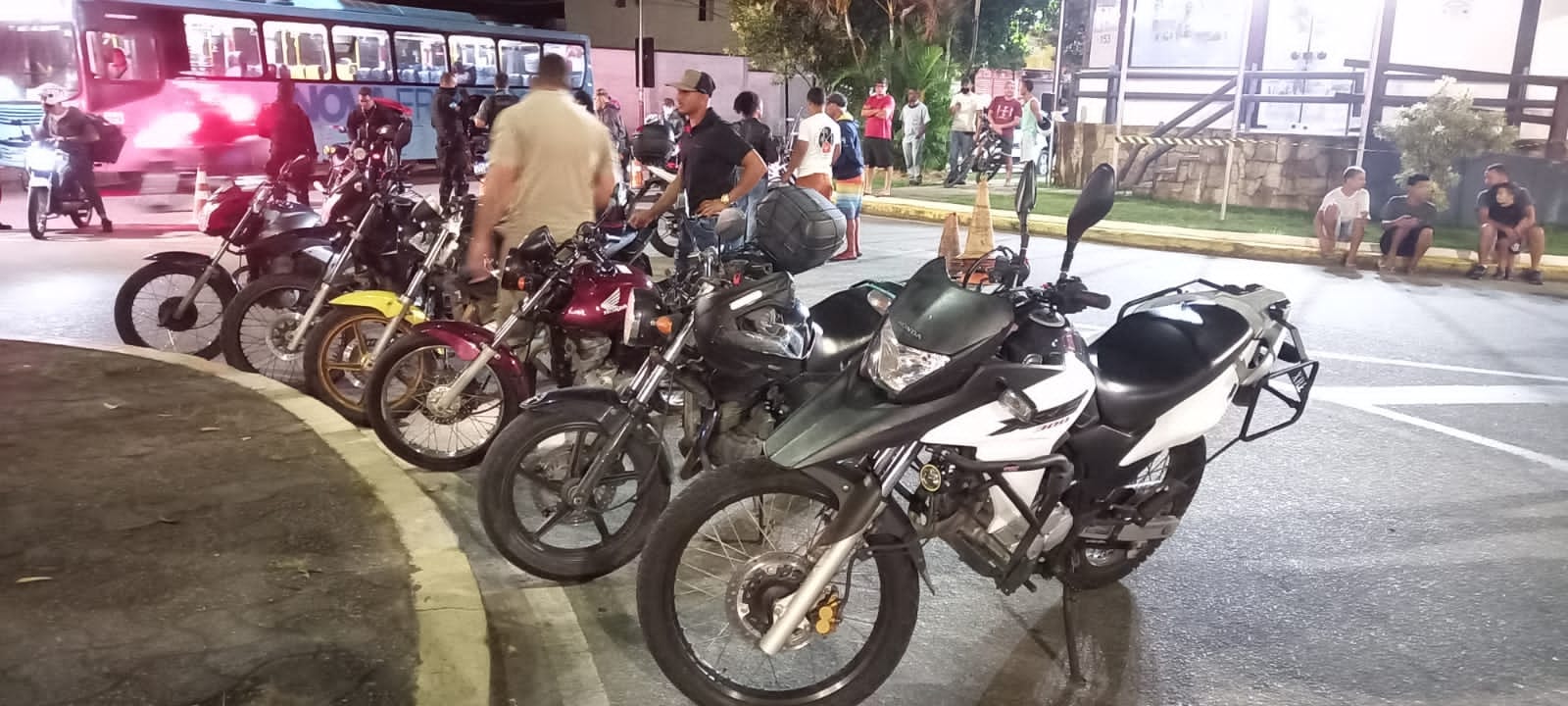 Operação apreendeu motos em Conselheiro Paulino. (Foto: Divulgação)