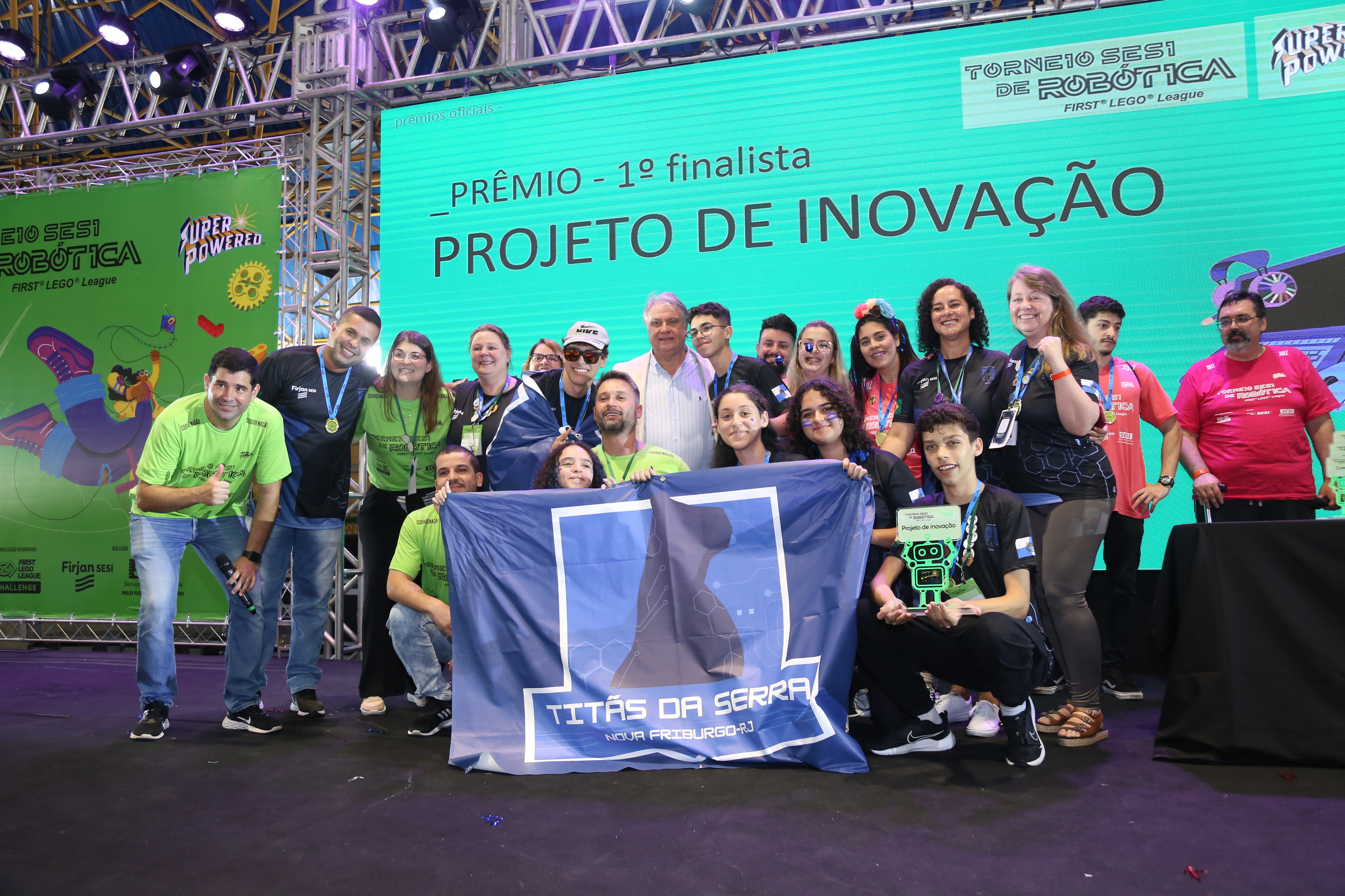 Equipe de Nova Friburgo, Titãs da Serra, vence Prêmio. (Foto: Divulgação)