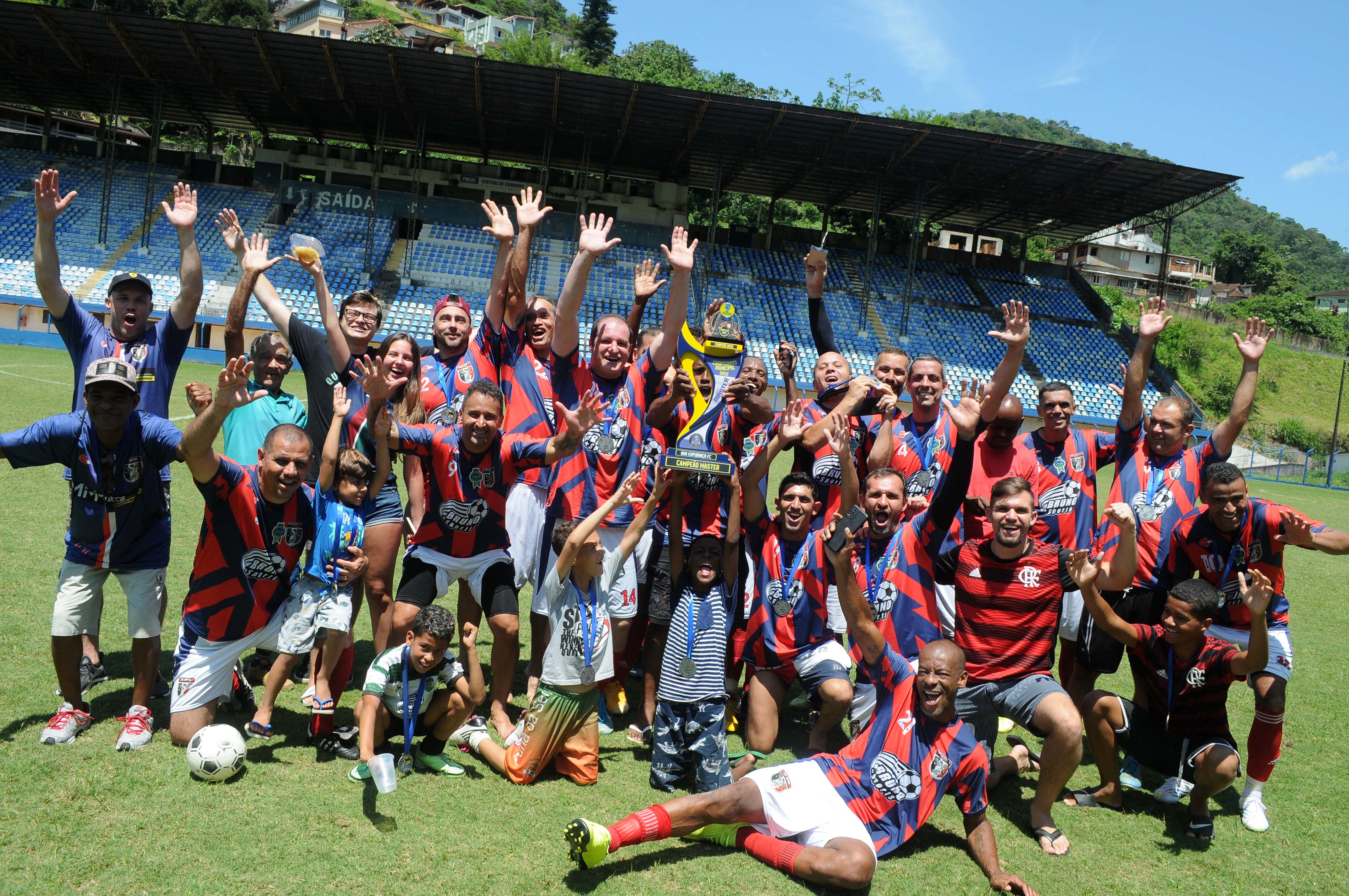 Boa Esperança FC/Porto Alegre é campeão do Futebol Master de Petrópolis. (Foto: Ari Gomes)