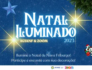 Nova Friburgo: Acianf lança nesta quarta, (09), concurso 'Natal Iluminado'.