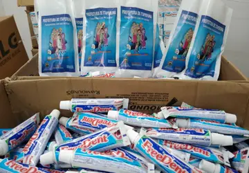 Nesta primeira etapa serão distribuídos 3.000 kits de higiene bucal para alunos da rede municipal. (Foto: Divulgação)