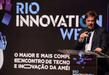 Ministro do Turismo no Rio Innovation Week (Foto: Pedro França)