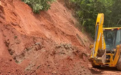 Secretaria de Infraestrutura e Obras realiza vistoria técnica em quatro municípios afetados pelas chuvas no RJ.