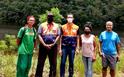 Defesa Civil de Teresópolis, RJ, vistoria barragem do Caleme e não identifica riscos