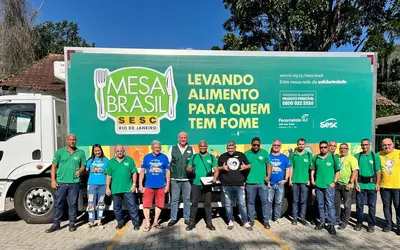 Mesa Brasil Sesc RJ entrega alimentos arrecadados no Serra Bugs