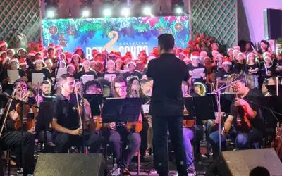 Itaperuna: 'Natal para todos' tem apresentação da Orquestra Retocando